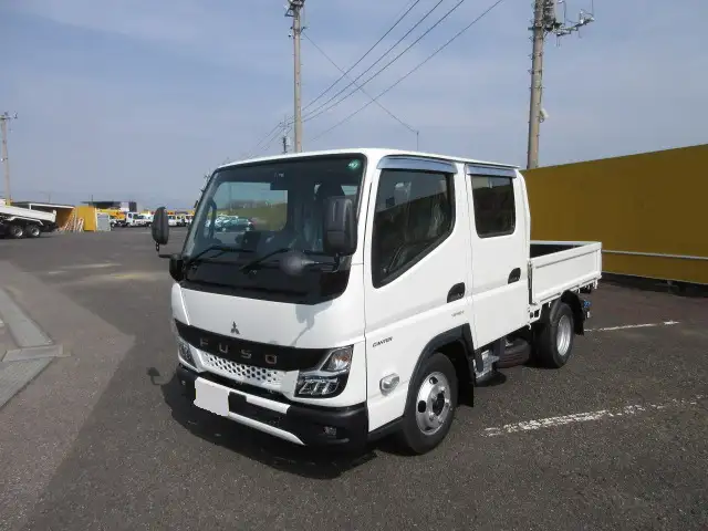 三菱 キャンター 小型 平ボディ Wキャブ 2RG-FBA20 の中古トラック【車両No.193159】