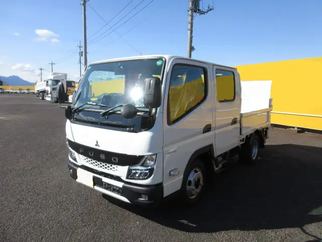 三菱 キャンター 小型 平ボディ Wキャブ パワーゲート の中古トラック【車両No.193158】
