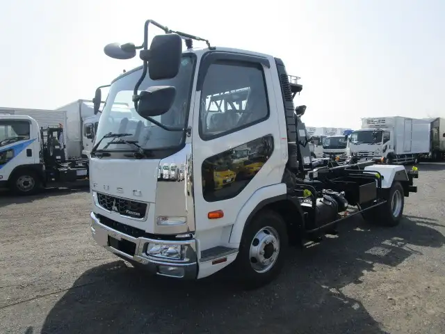 三菱 ファイター 中型/増トン アームロール ツインホイスト 2KG-FK72F の中古トラック【車両No.193172】