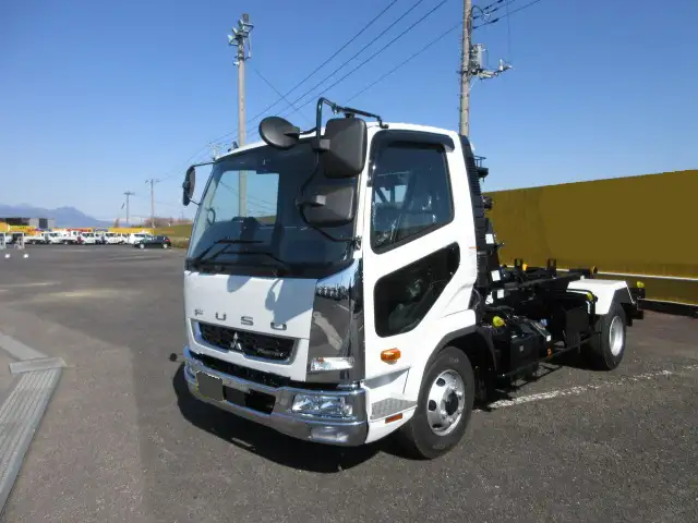 三菱 ファイター 中型/増トン アームロール ツインホイスト 2KG-FK72F の中古トラック【車両No.193160】