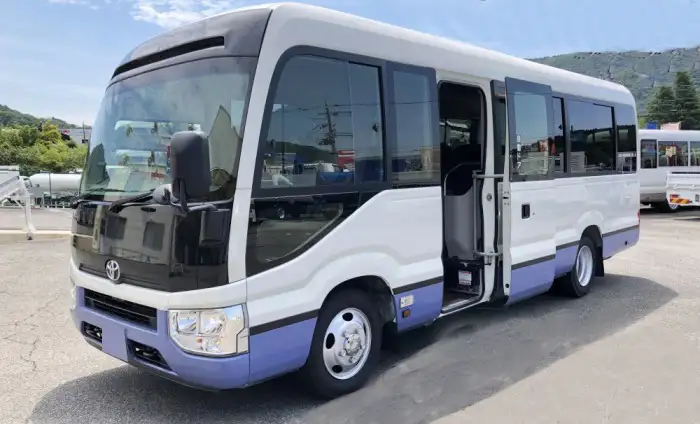 トヨタ コースター 小型 バス マイクロバス SKG-XZB70 の中古トラック【車両No.193195】