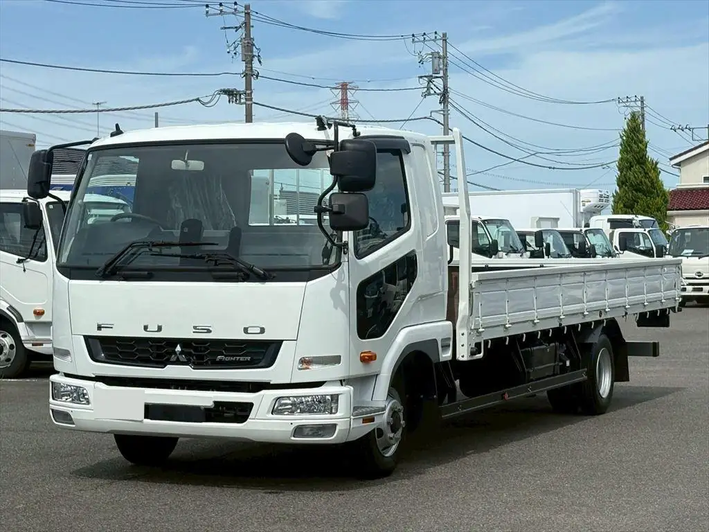三菱 ファイター 中型/増トン 平ボディ ベッド 2KG-FK62F の中古トラック【車両No.193147】