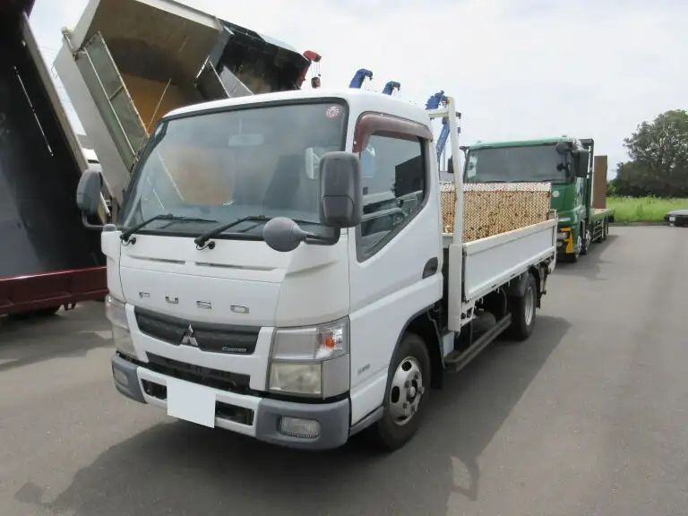 三菱 キャンター 小型 平ボディ パワーゲート TKG-FEA20 の中古トラック【車両No.193246】