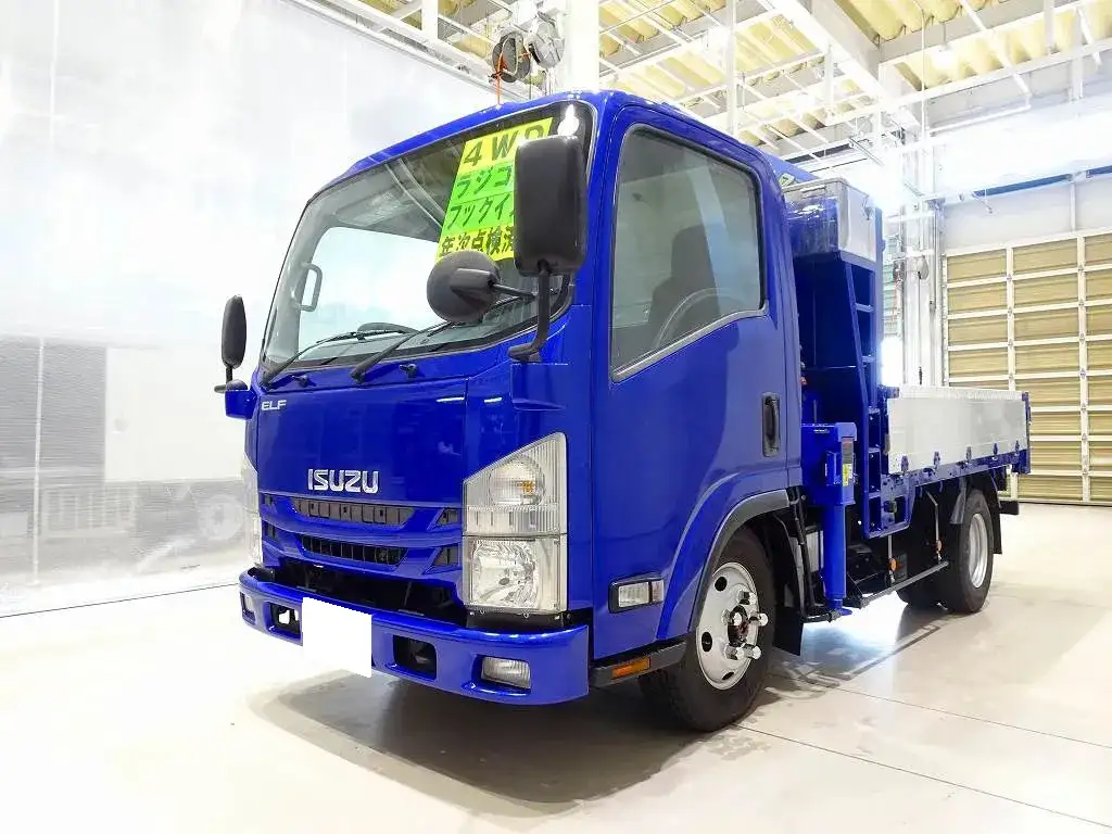 いすゞ エルフ 小型 クレーン付 アルミブロック 4段 の中古トラック【車両No.193138】