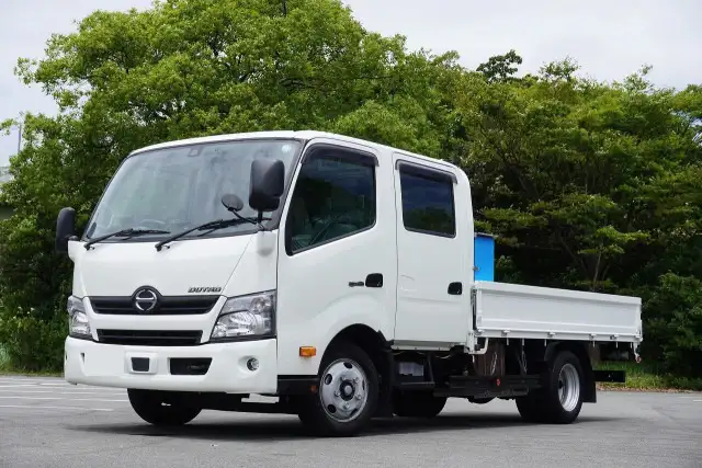 日野 デュトロ 小型 平ボディ Wキャブ TKG-XZU710M の中古トラック【車両No.193311】