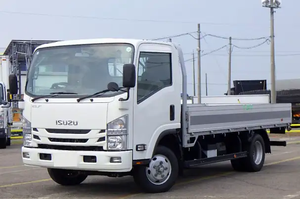 いすゞ エルフ 小型 平ボディ アルミブロック 2RG-NNS88AN の中古トラック【車両No.192921】
