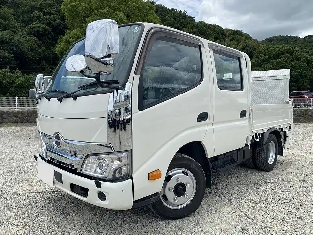 日野 デュトロ 小型 平ボディ Wキャブ パワーゲート の中古トラック【車両No.193430】