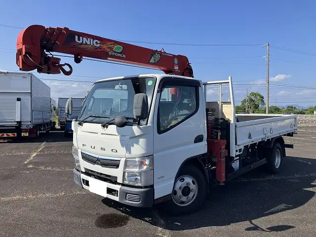三菱 キャンター 小型 クレーン付 4段 ラジコン の中古トラック【車両No.193419】