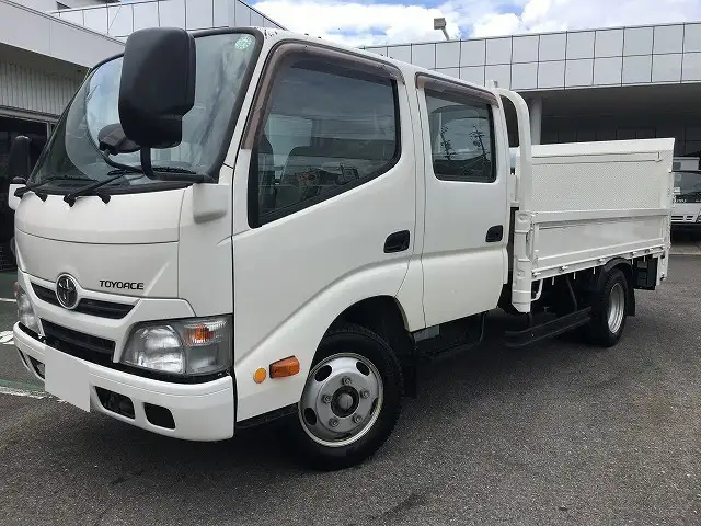 トヨタ トヨエース 小型 平ボディ Wキャブ パワーゲート の中古トラック【車両No.193429】