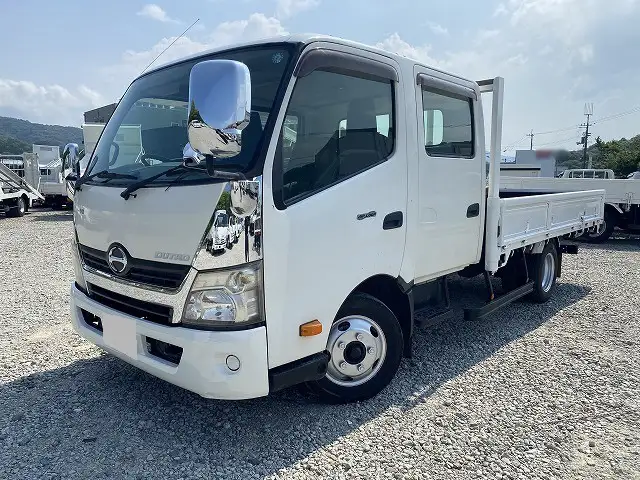 日野 デュトロ 小型 平ボディ Wキャブ SKG-XZU710M の中古トラック【車両No.193423】