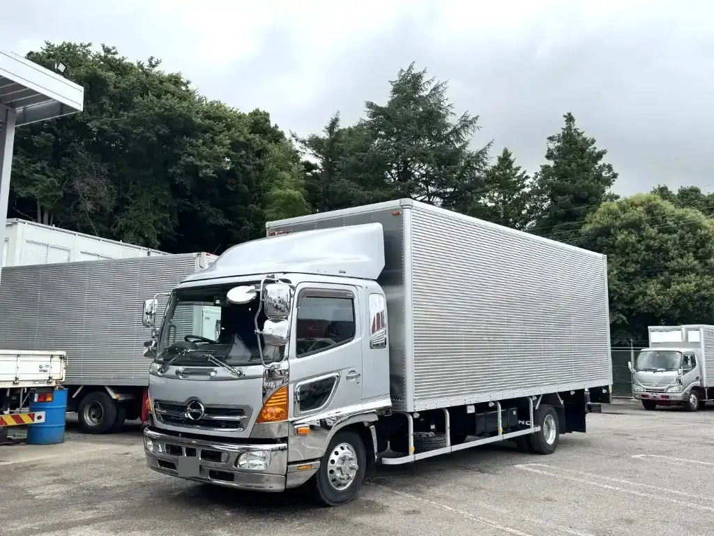 日野 レンジャー 中型/増トン アルミバン パワーゲート エアサス の中古トラック【車両No.193400】