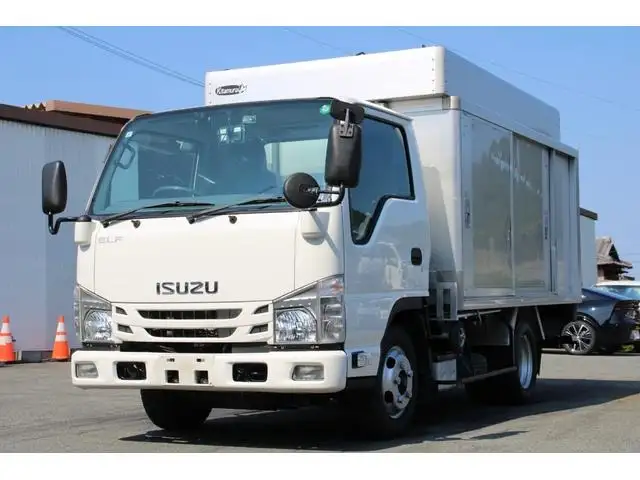 いすゞ エルフ 小型 アルミバン ボトルカー サイドドア の中古トラック【車両No.194322】