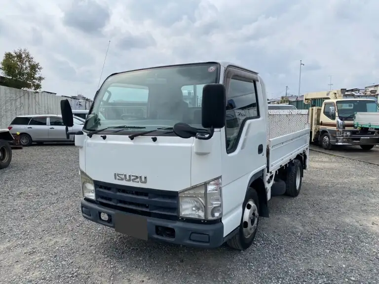 いすゞ エルフ 小型 平ボディ パワーゲート BKG-NJR85A の中古トラック【車両No.194581】