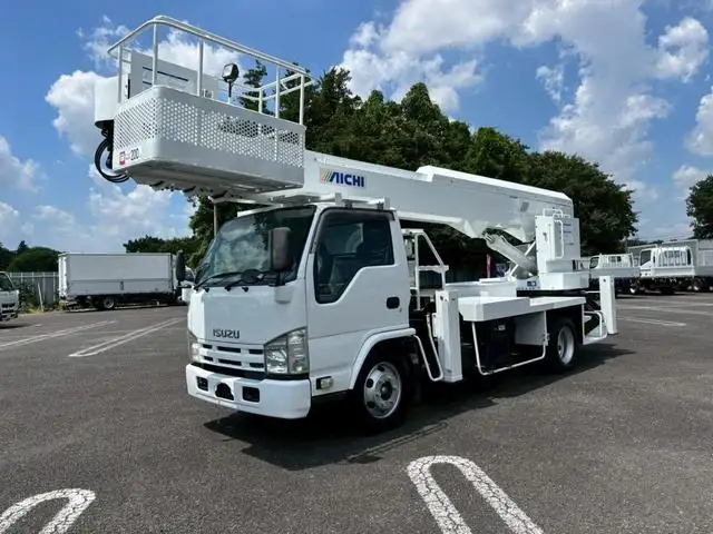 いすゞ エルフ 小型 高所・建柱車 高所作業車  の中古トラック【車両No.194797】
