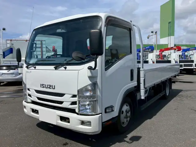 いすゞ エルフ 小型 平ボディ アルミブロック TRG-NPR85AR の中古トラック【車両No.194900】
