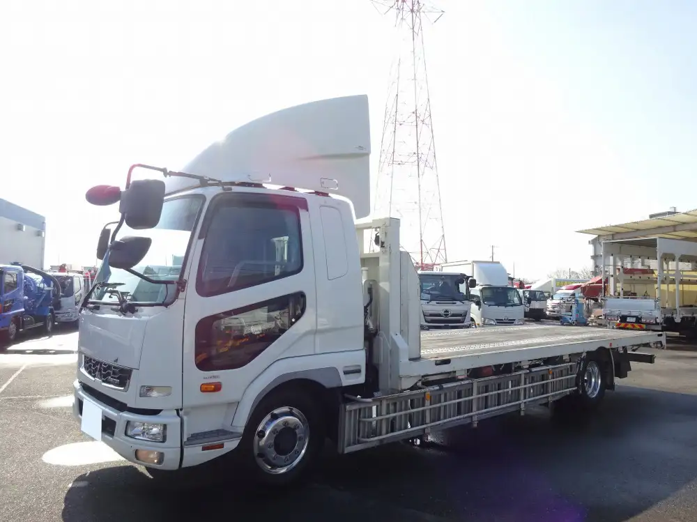 三菱 ファイター 中型/増トン 車両重機運搬 ラジコン ウインチ の中古トラック【車両No.195024】