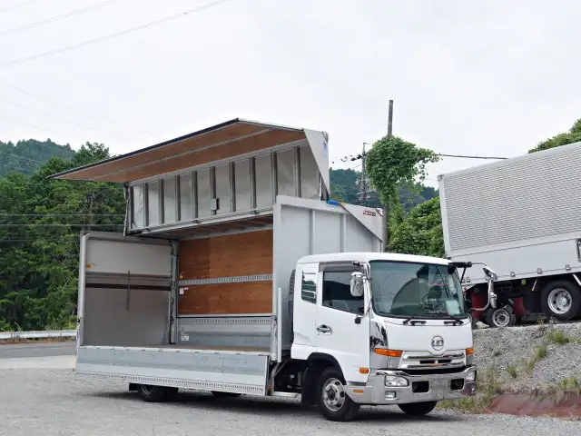 日産UD コンドル 中型/増トン ウイング パワーゲート エアサス の中古トラック【車両No.195304】