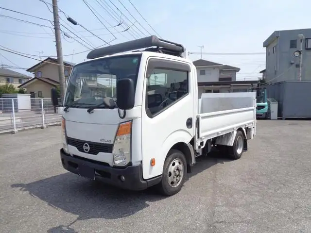 日産 アトラス 小型 平ボディ パワーゲート CBF-SQ2F24 の中古トラック【車両No.195606】