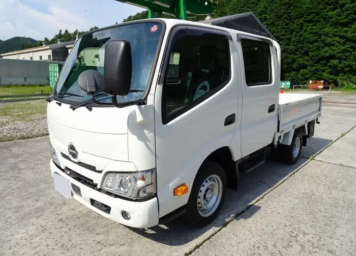 日野 デュトロ 小型 平ボディ Wキャブ 床鉄板 の中古トラック【車両No.195477】