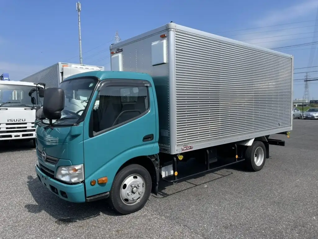 日野 デュトロ 小型 アルミバン TKG-XZU655M H27 の中古トラック【車両No.195576】