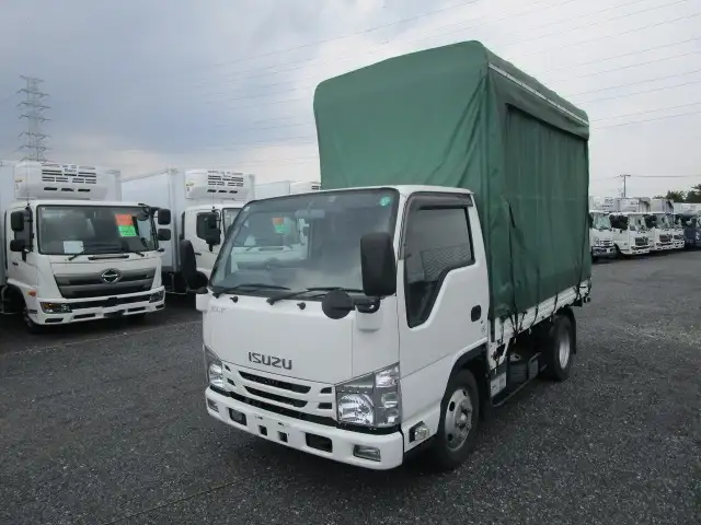 いすゞ エルフ 小型 平ボディ 幌 床鉄板 の中古トラック【車両No.195777】