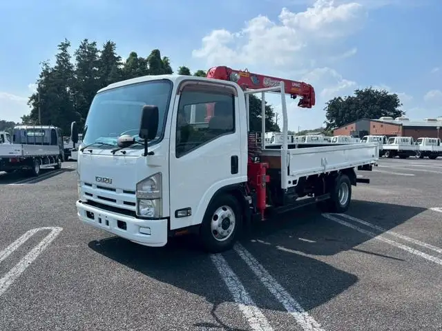いすゞ エルフ 小型 クレーン付 4段 ラジコン の中古トラック【車両No.195985】