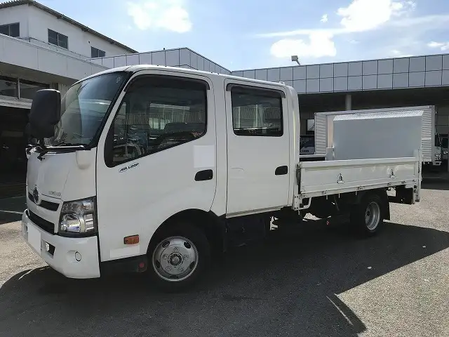 日野 デュトロ 小型 平ボディ Wキャブ パワーゲート の中古トラック【車両No.196061】