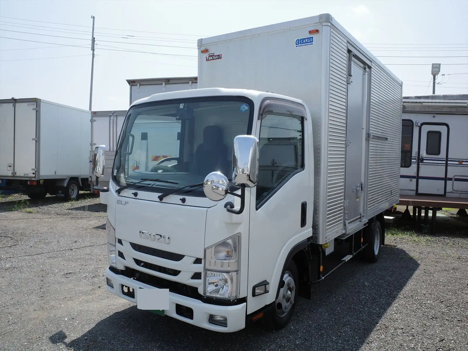 いすゞ エルフ 小型 アルミバン サイドドア TRG-NLR85AN の中古トラック【車両No.196045】