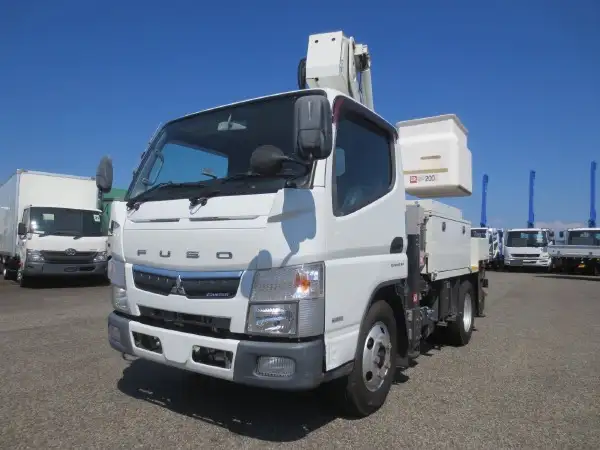 三菱 キャンター 小型 高所・建柱車 高所作業車 電工仕様 の中古トラック【車両No.196692】