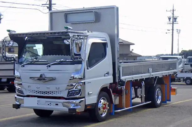 三菱 キャンター 小型 平ボディ アルミブロック 2RG-FEB80 の中古トラック【車両No.198384】