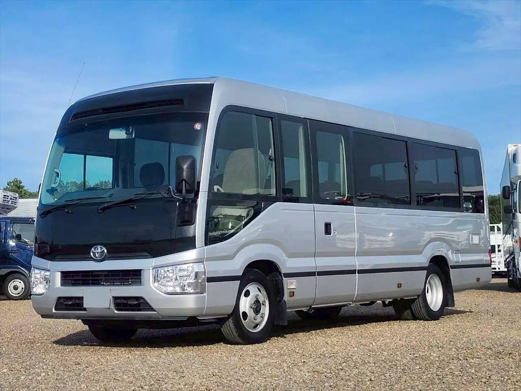 トヨタ コースター 小型 バス マイクロバス SKG-XZB70 の中古トラック【車両No.198524】